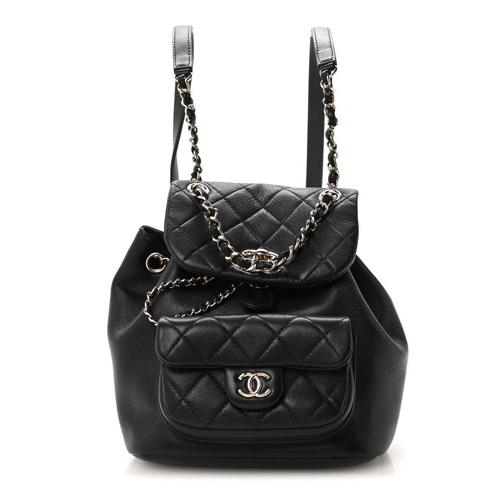 Chanel Glazed Aged Calfskin Quilted #269439C46B